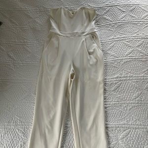 White Express Jumpsuit